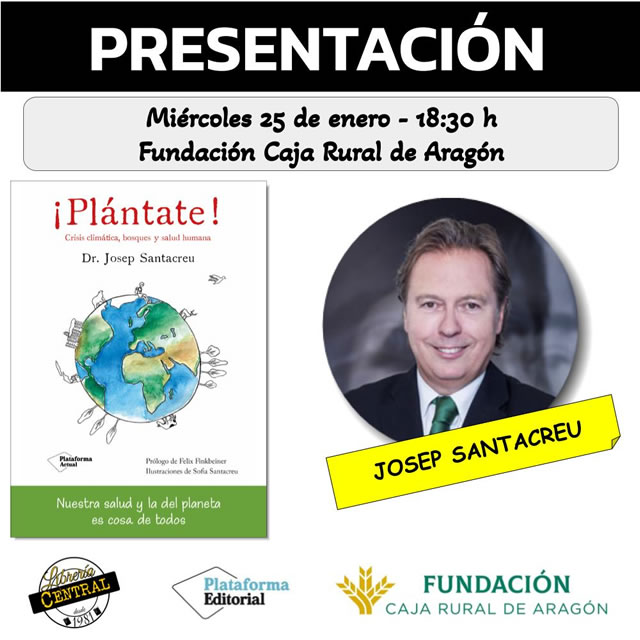 Josep Santacreu presenta ¡Plántate!